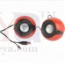 OkaeYa Sonilex SL-CS01 Home Audio Speaker (Red, 2.1 Channel)